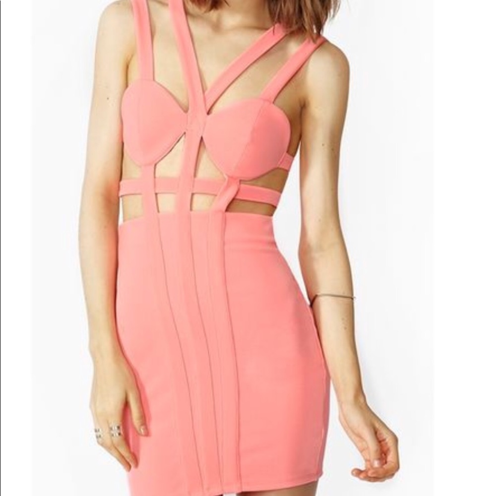 Neon Pink Dress